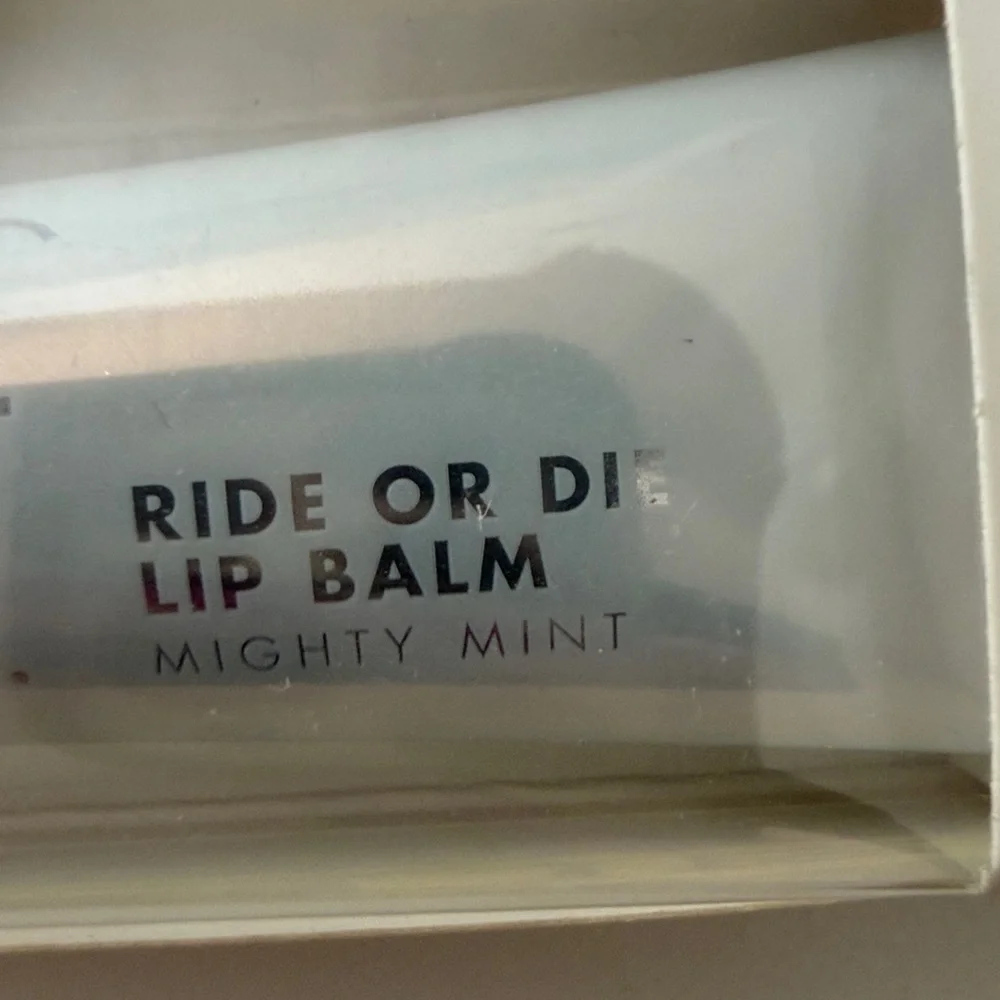 e.l.f. Ride or Die Lip Balm Sheer Finish Mighty Mint 0.42 Oz (Discontinued)